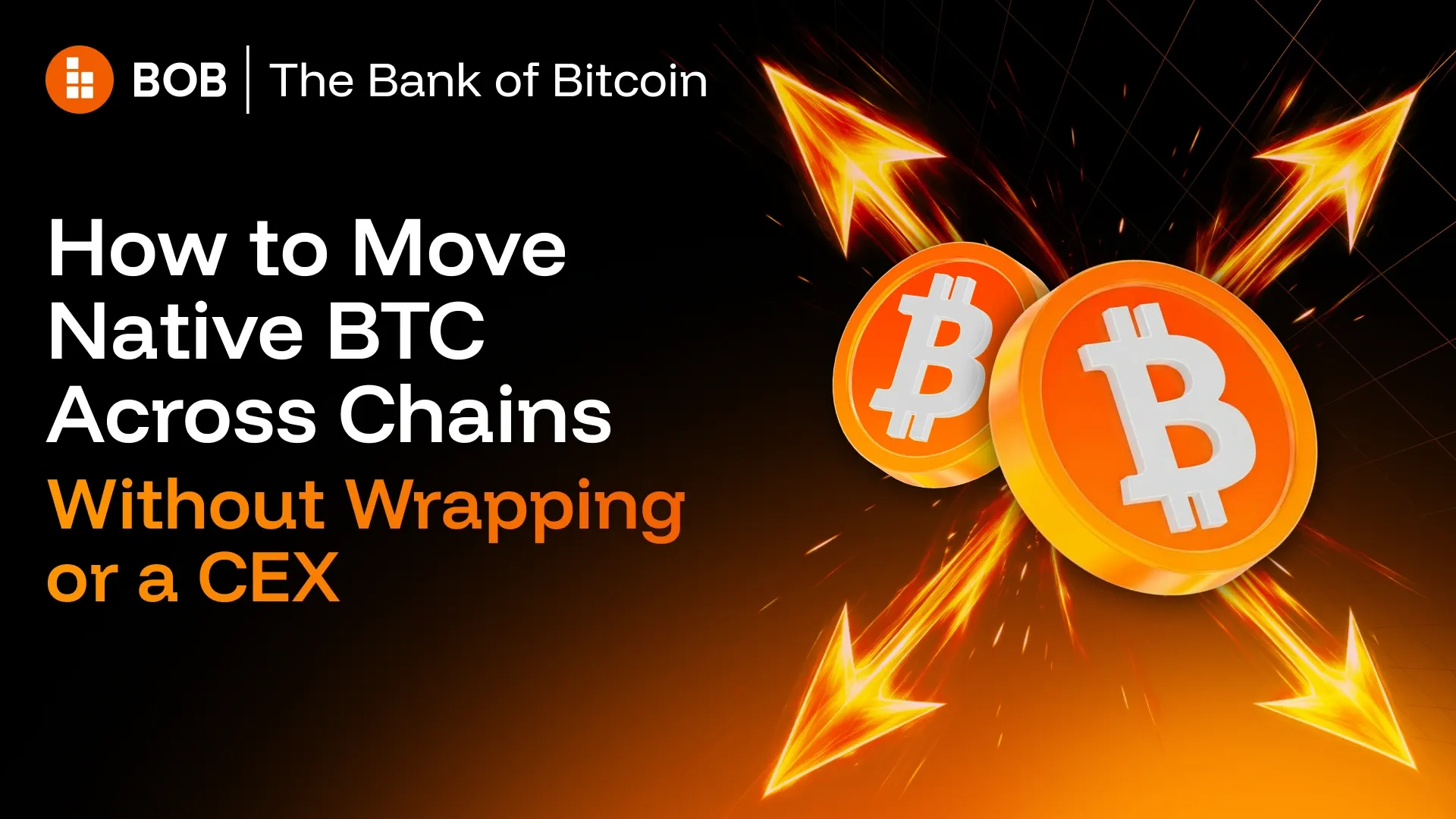 How to Move Native BTC Across Chains Without Wrapping or a CEX