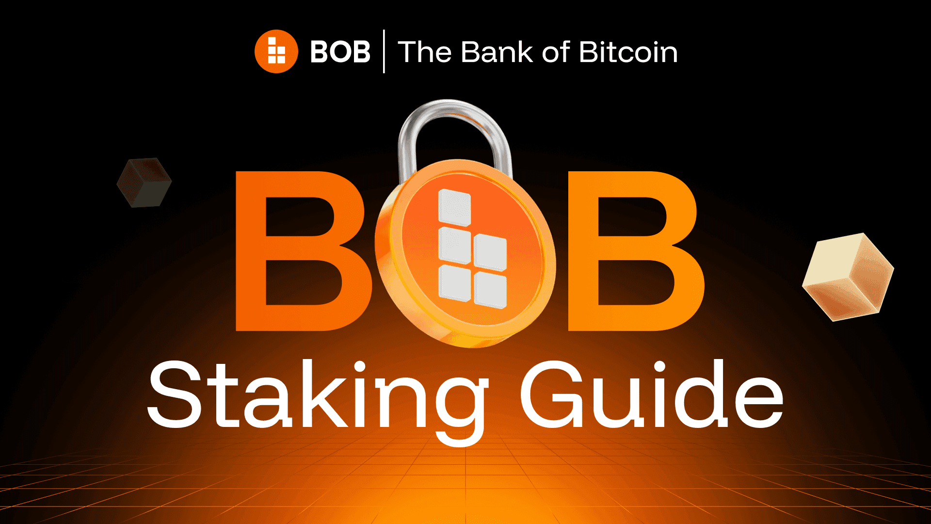 BOB Staking Guide