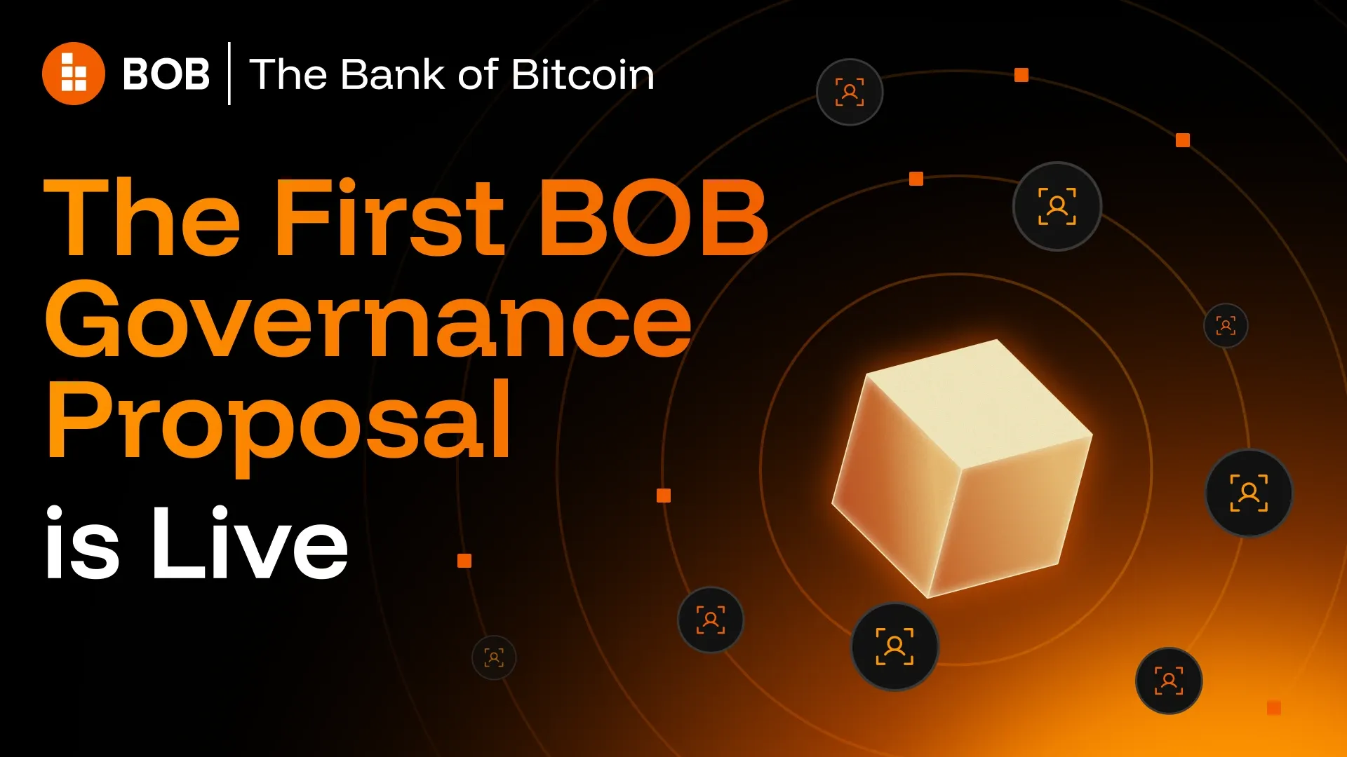 The First BOB Governance Proposal is Live
