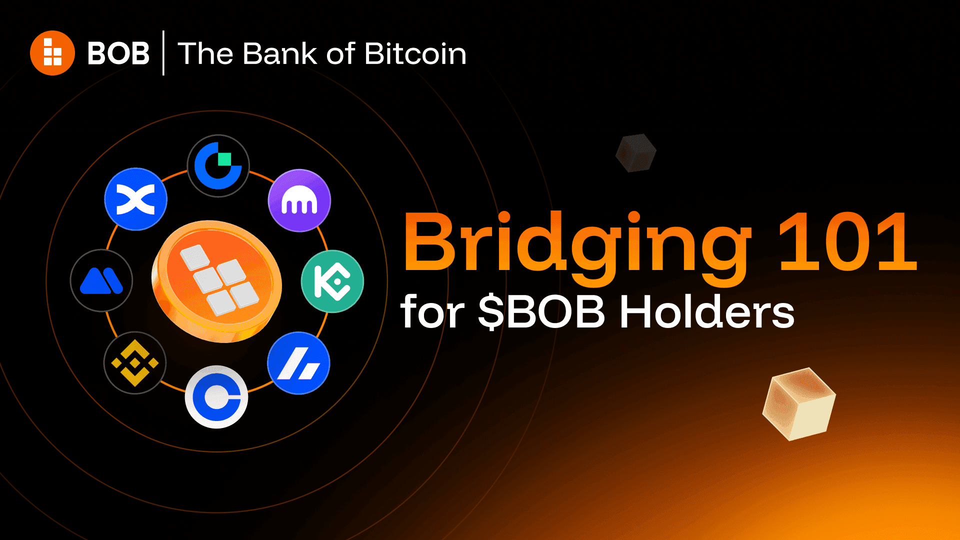 Bridging 101 for $BOB Holders