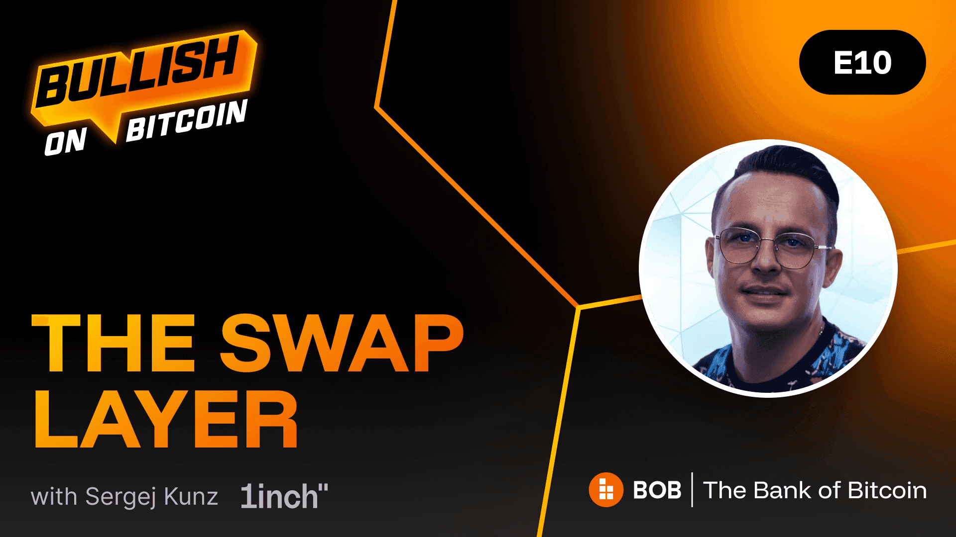 Bullish on Bitcoin Show Sergej Kunz 1inch