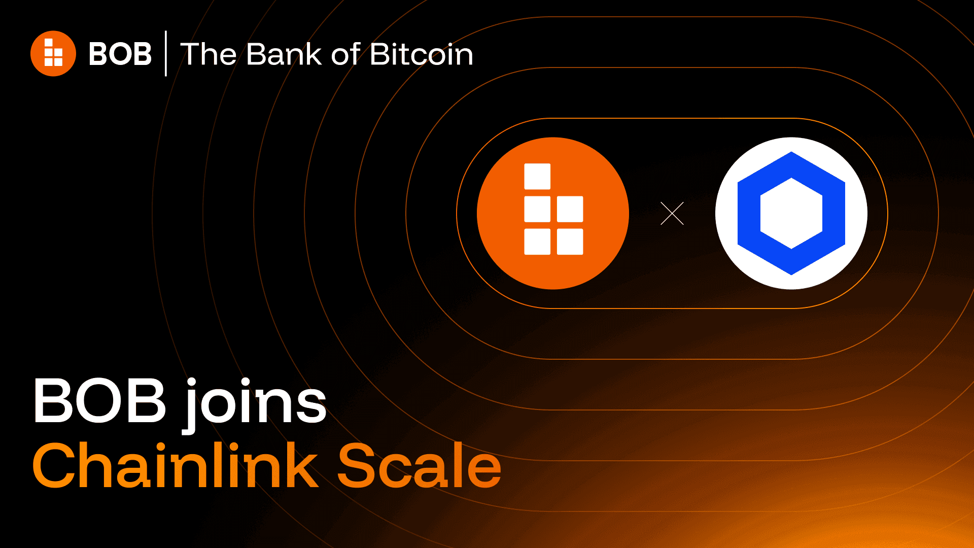 BOB Joins Chainlink Scale