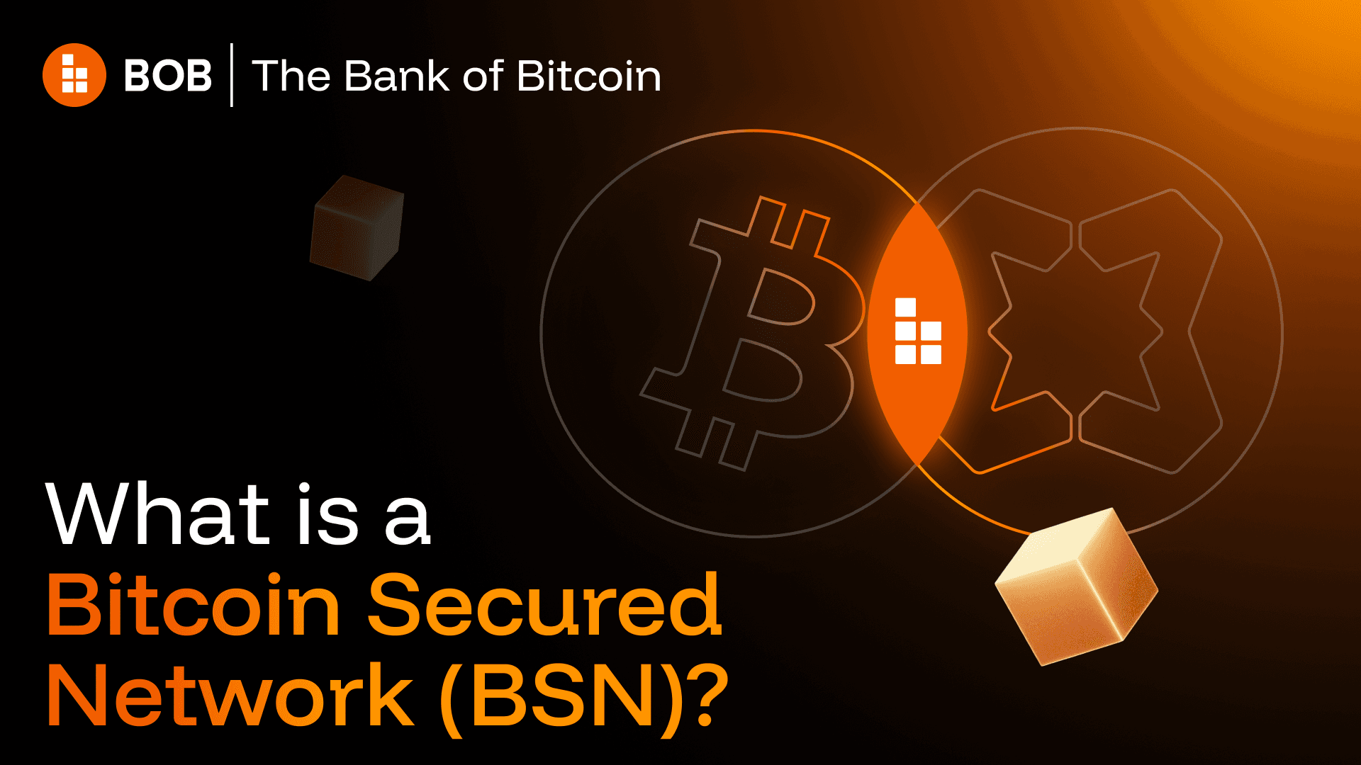 What is a Bitcoin Secured Network (BSN)?