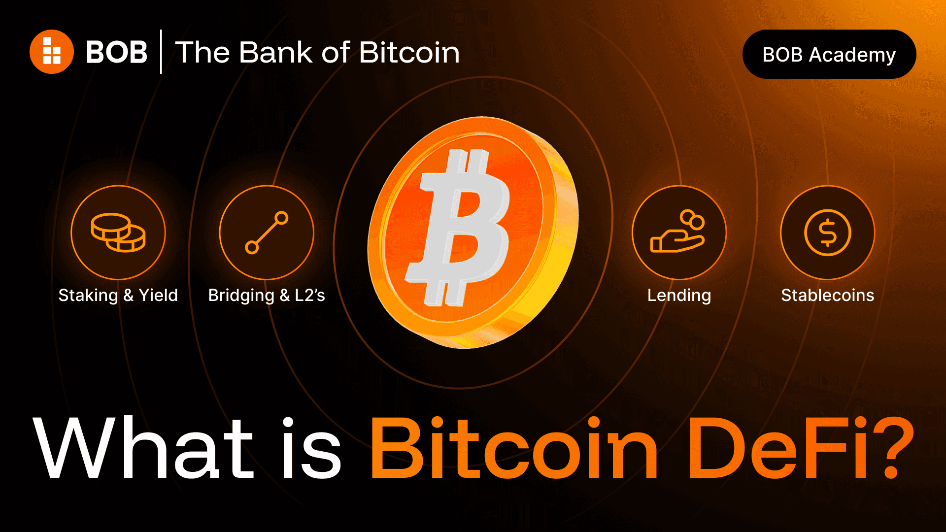 What is Bitcoin DeFi (BTCFi)
