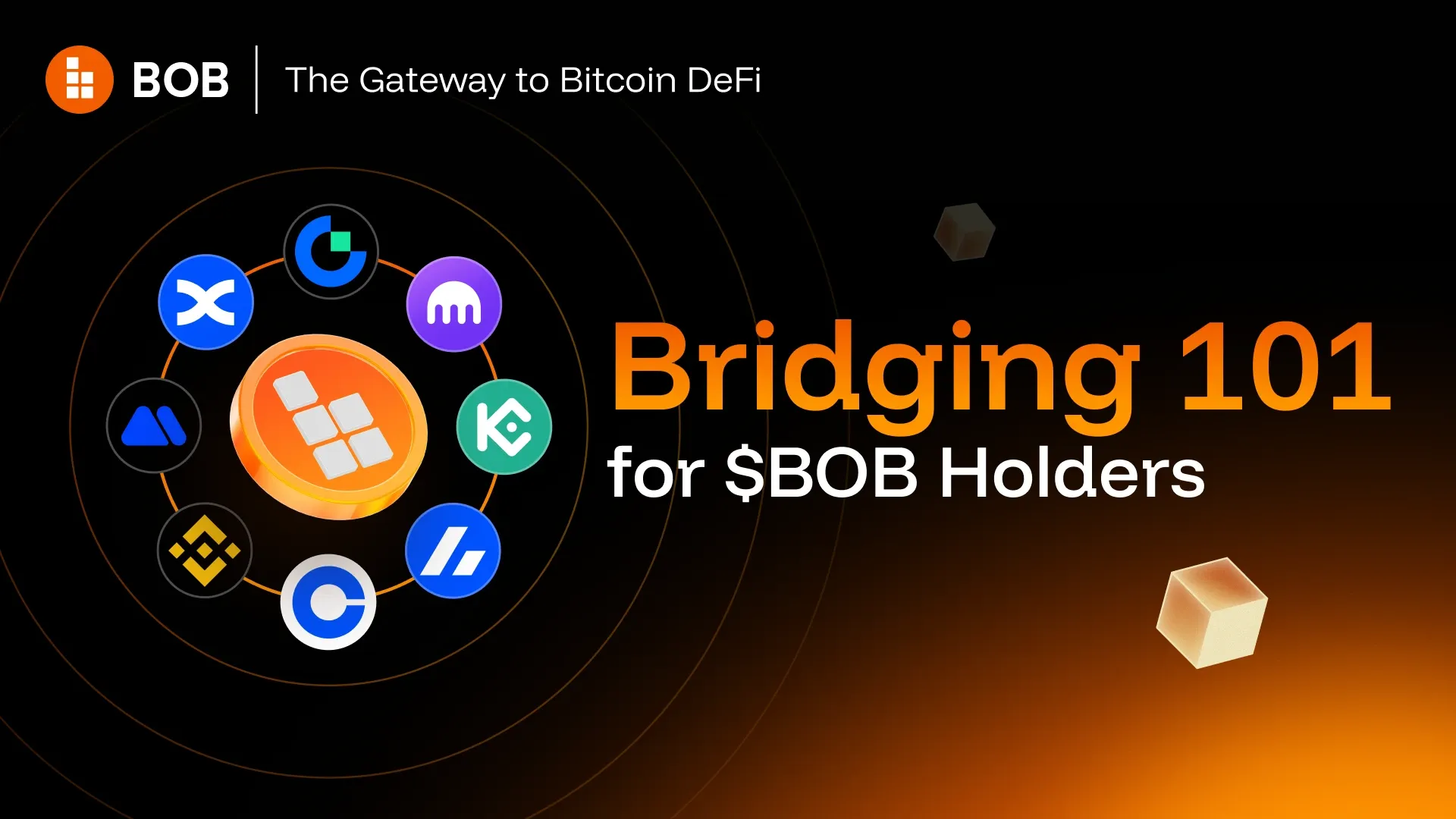 Bridging 101 for $BOB Holders