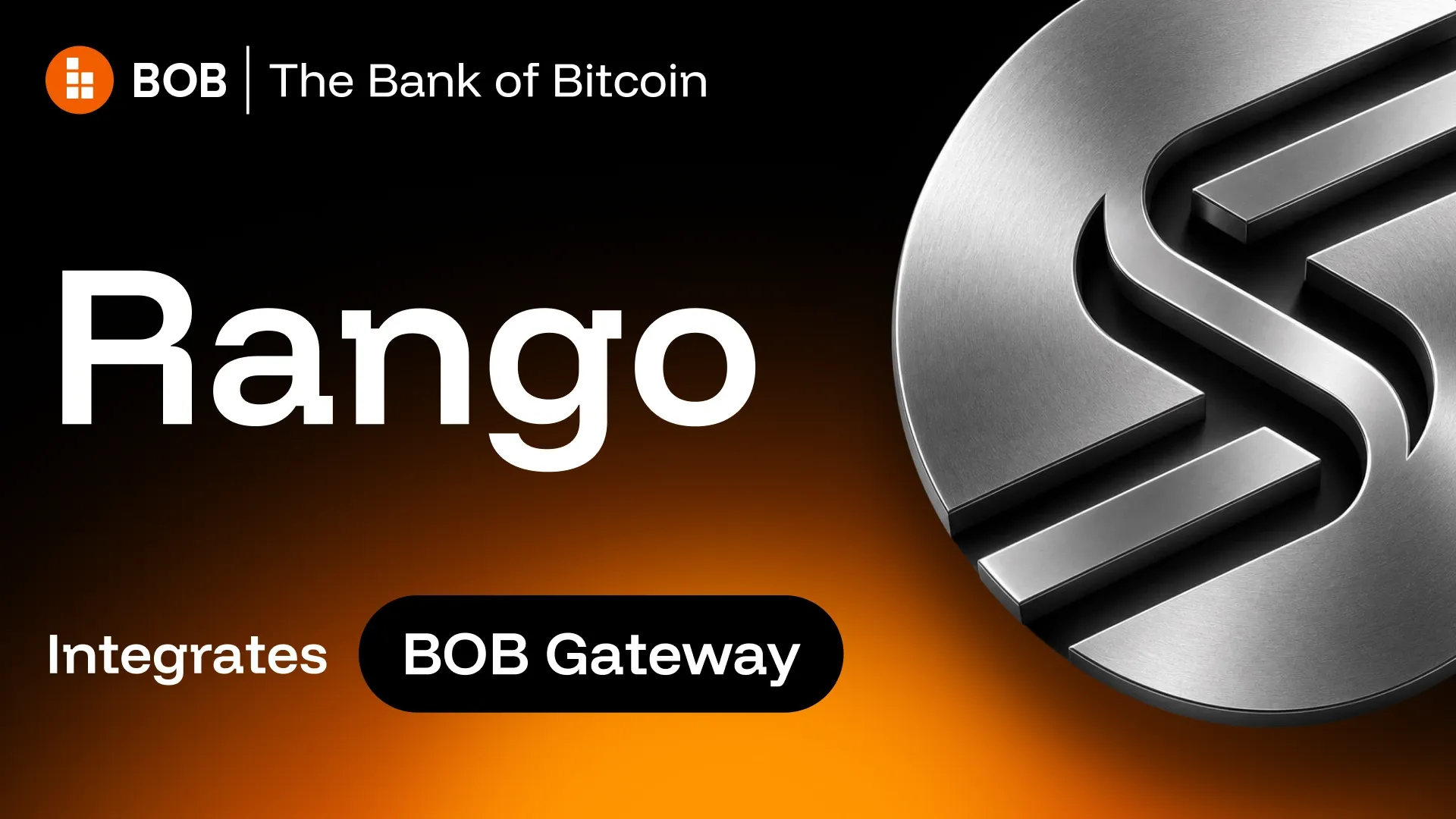Rango Integrates BOB Gateway