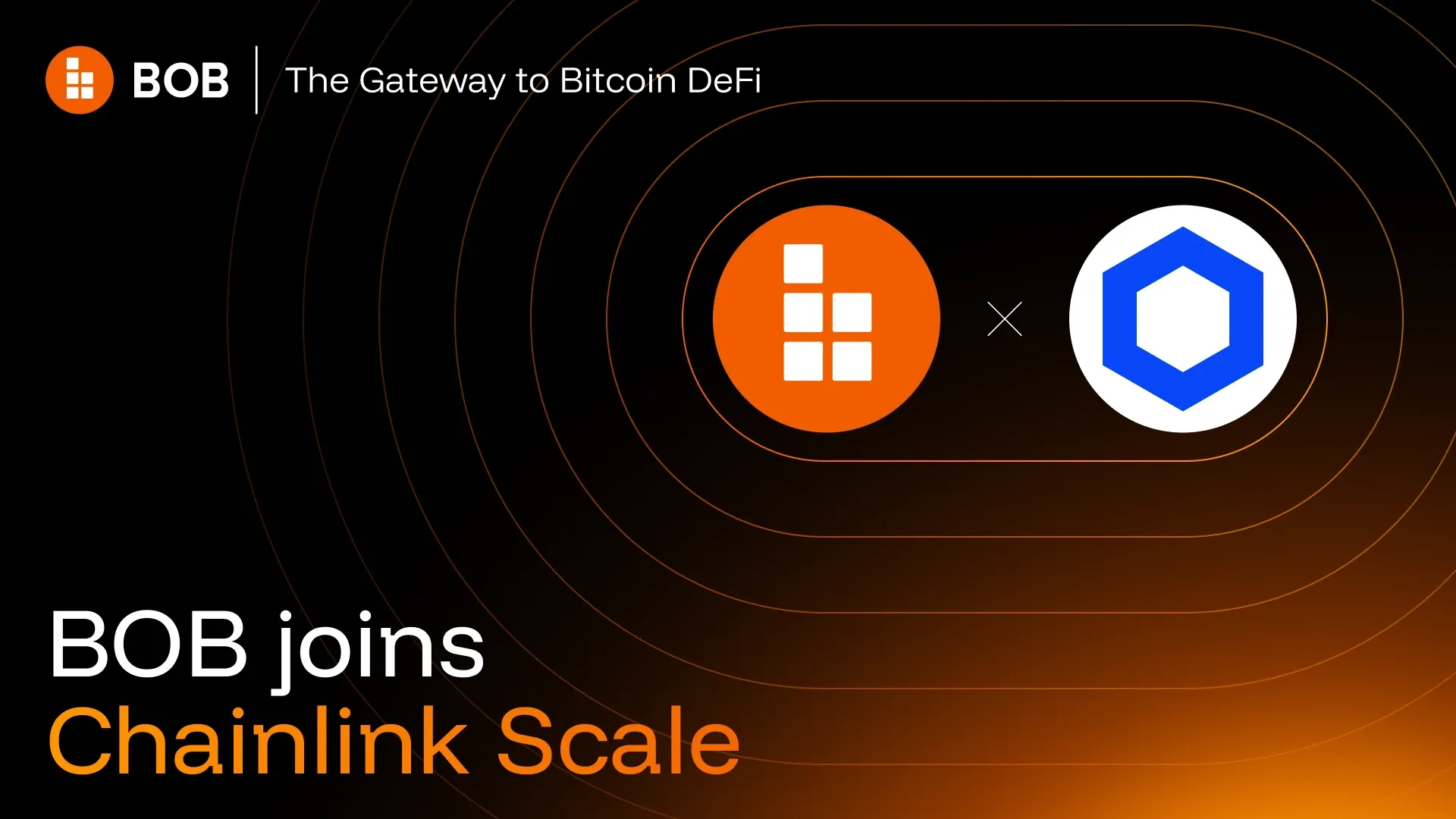 BOB Joins Chainlink Scale