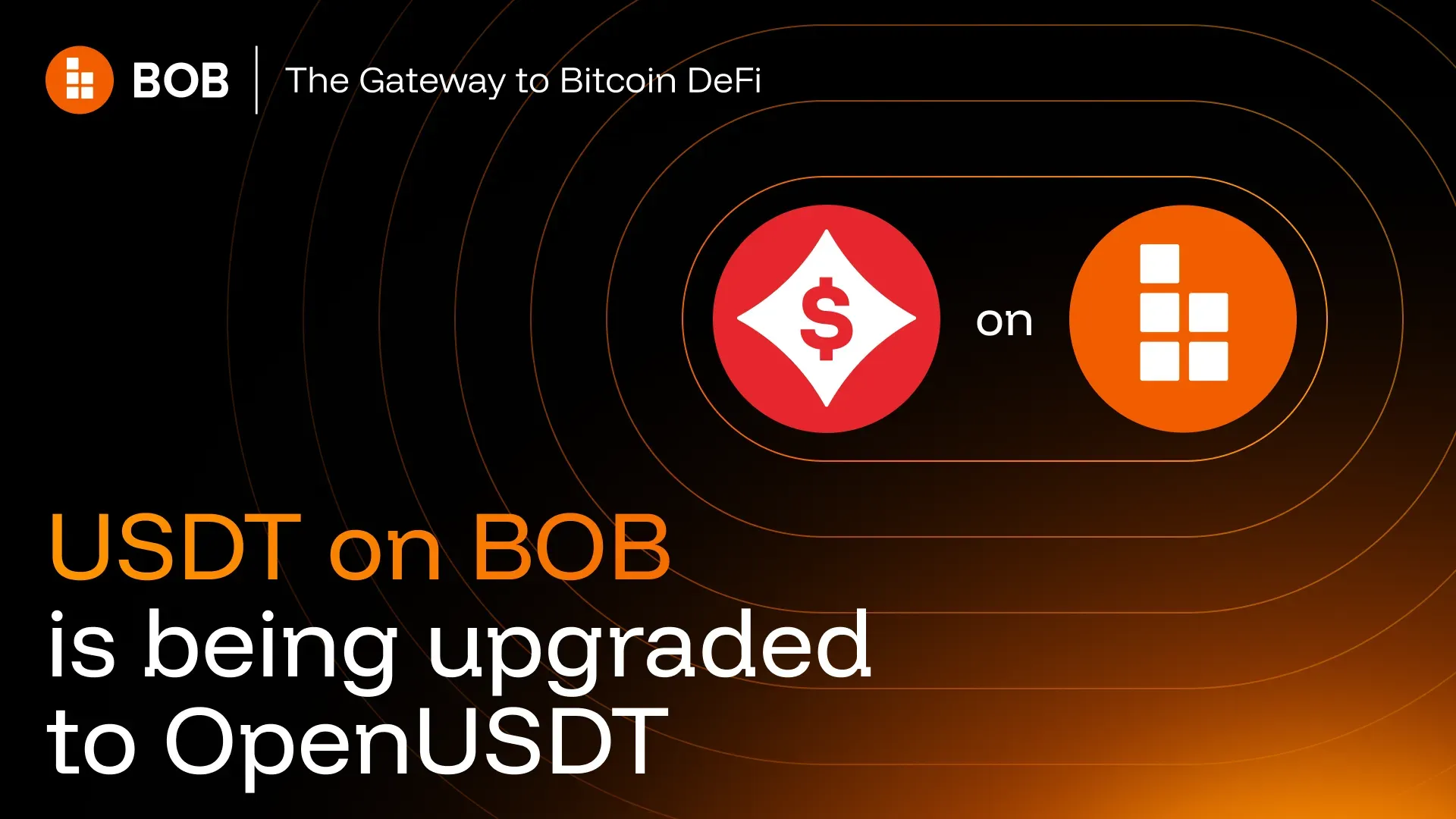 USDT on BOB is being upgraded to OpenUSDT