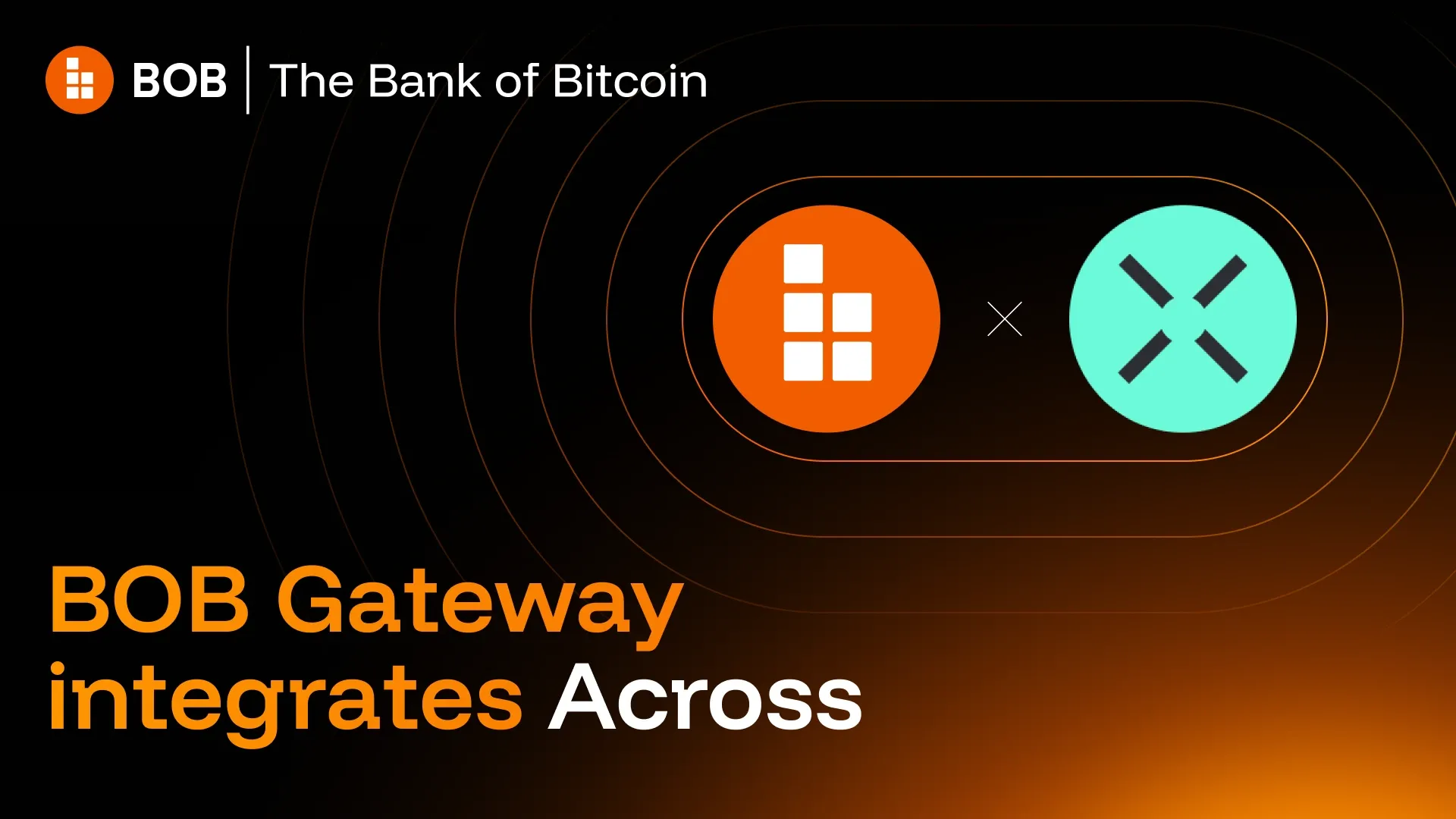 BOB Gateway integrates Across